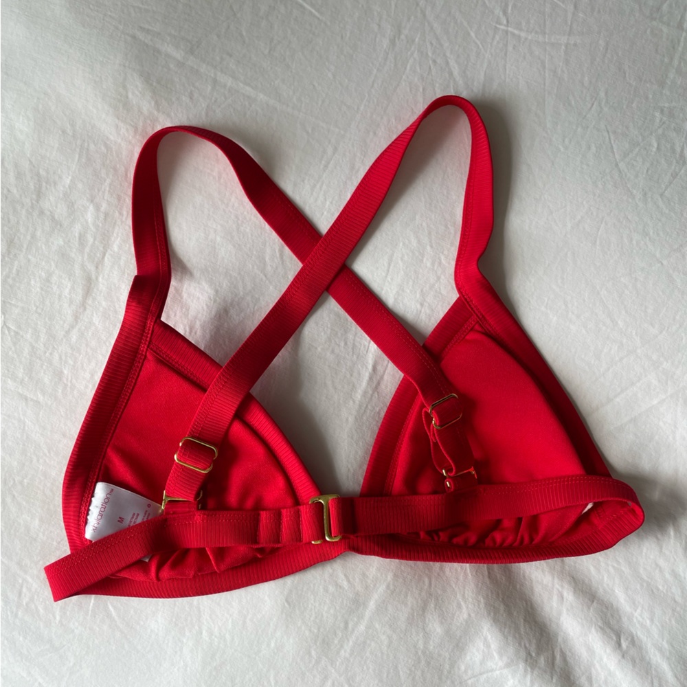 Red Triangle Bikini - Picture 4 of 5